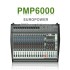 PMP6000 /듀얼멀티FX프로세서와 FBQ 피드백감지시스템, 1600와트,20채널 파워믹서앰프