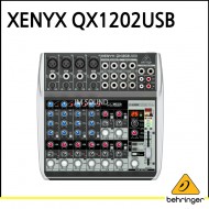 QX1202USB/프리미엄 12입력 2버스 믹서, 제닉스 마이크 프리앰프, 컴프레셔, 브리티쉬 EQ, 24비트 멀티 F