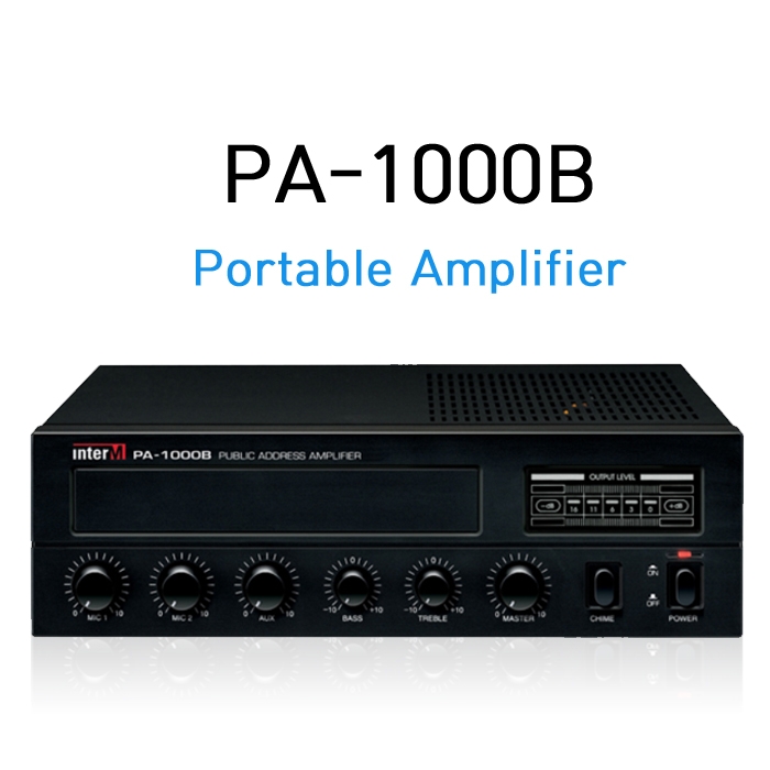 PA-1000B /다양한입력조절,4음계차임,음소거,30와트