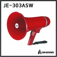 JE-303ASW/메가폰/확성기/마이크/싸이렌/호르라기/최대출력 15와트