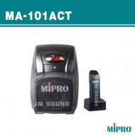 MA-101ACT /충전식 리모콘무선마이크 70와트강의실 회의실에 적합한 이동용 무선 앰프 스피커
