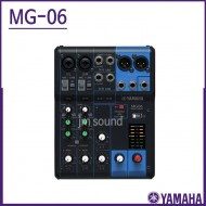 MG06/야마하(YAMAHA)/믹서 6채널 2 Mic Inputs 2 Band