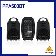 PPA500BT,블루투스,무선 마이크로폰 옵션,KLARK TEKNIK 멀티-FX 프로세서 & FBQ 피드백 디텍션이 탑재된 울트라 컴팩트 500와트,6채널 포터블 PA시스템
