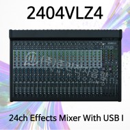 2404VLZ4/24채널 4-bus FX믹서/USB