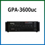 GPA-3600UC/USB/SD Card/라디오/카셋트/마이크1,2,3,4,/마이크1뮤트기능/AUX1,2/라인출력/챠임,싸이렌/펜텀파워/5회로셀렉터/AC,DC24V겸용/360와트