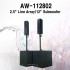 AW-112802/ 2.5" Line Array / 12" Subwoofer/2.5인지8웨이 라인어레이스피커/12인지 서브우퍼/1조2개단가/통당 RMS 640와트/MAX 1200와트